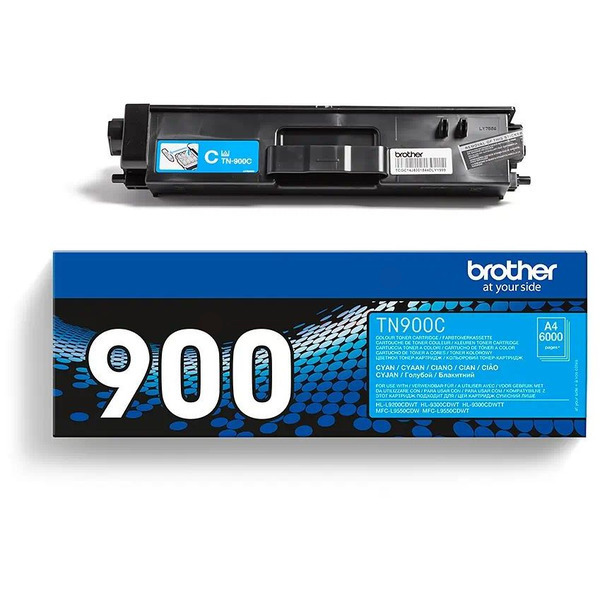 TN900C / cyan / original BROTHER Toner cyan / TN900C / 6000 S.