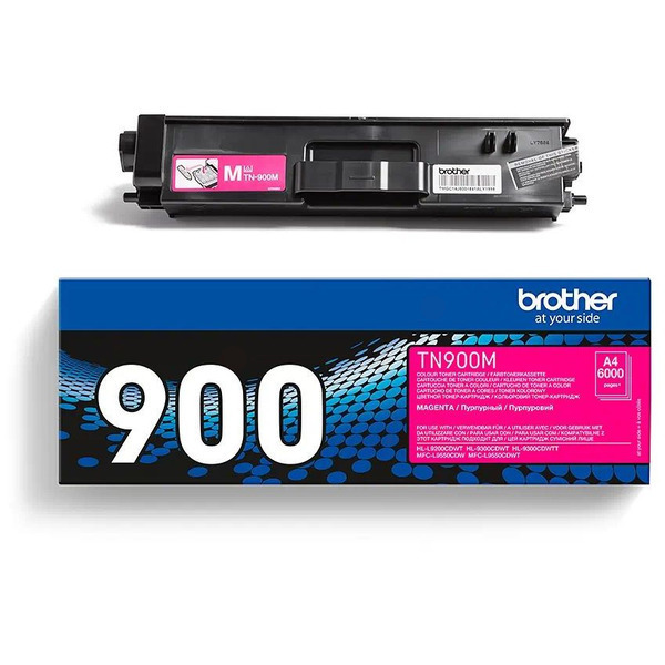 TN900M / magenta / original BROTHER Toner magenta / TN900M / 6000 S.