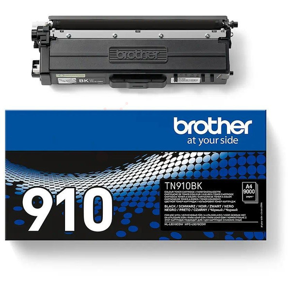 TN910BK / original BROTHER Toner schwarz / TN910BK / 9000 S.