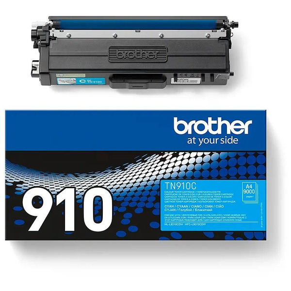 TN910C / original BROTHER Toner cyan / TN910C / 9000 S.