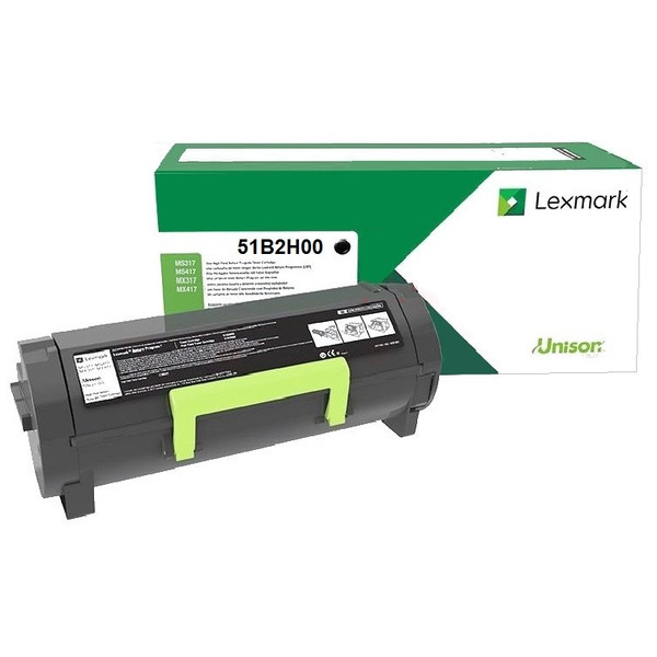 51B2H00 / original LEXMARK Toner schwarz / 51B2H00 / 8500 S.