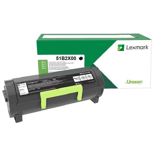 51B2X00 / schwarz / original LEXMARK Toner schwarz / 51B2X00 / 20000 S.