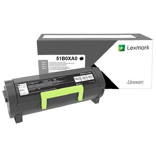 51B0XA0 / schwarz / original LEXMARK Toner schwarz / 51B0XA0 / 20000 S.