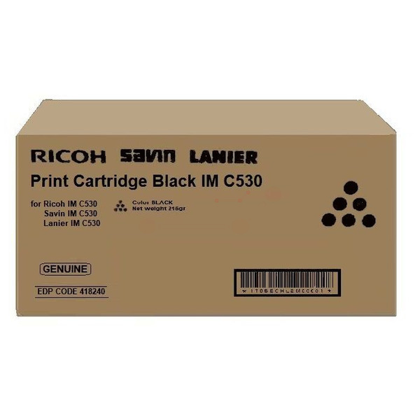 418240 // IMC530 / schwarz / original RICOH Toner schwarz / 418240 / 20500 S.