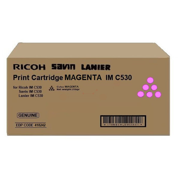 418242 // IMC530 / magenta / original RICOH Toner magenta / 418242 / 18000 S.