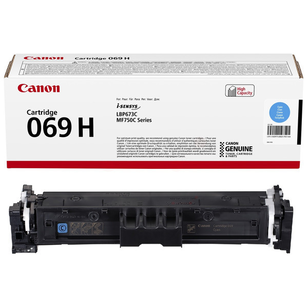 5097C002 // 069H / cyan / original CANON Toner cyan / 5097C002 / 5500 S.