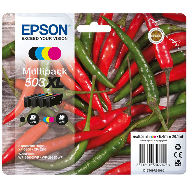 C13T09R64010 // 503XL / original EPSON Tintenpatrone MultiPack / C13T09R64010