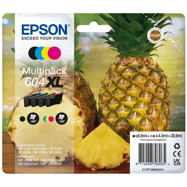 C13T10H64010 // 604XL / original EPSON Tintenpatrone MultiPack / C13T10H64010