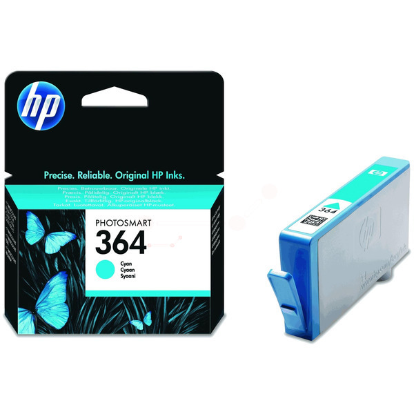 CB318EE // 364 / cyan / original HP Tintenpatrone cyan / CB318EE / 300 S. / 3.00 ml