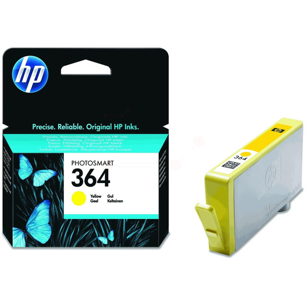 CB320EE // 364 / gelb / original HP Tintenpatrone gelb / CB320EE / 300 S. / 3.50 ml
