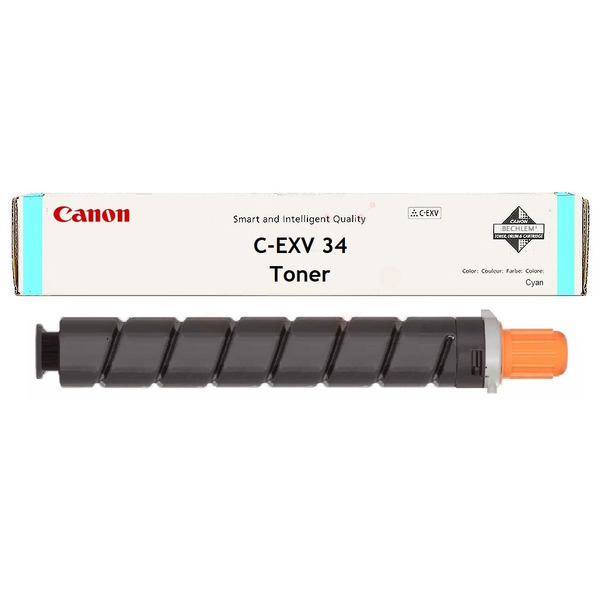 3783B002 // CEXV34 / cyan / original CANON Toner cyan / 3783B002 / 19000 S.