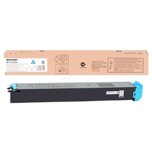 BPGT30CA / cyan / original SHARP Toner cyan / BPGT30CA / 15000 S.