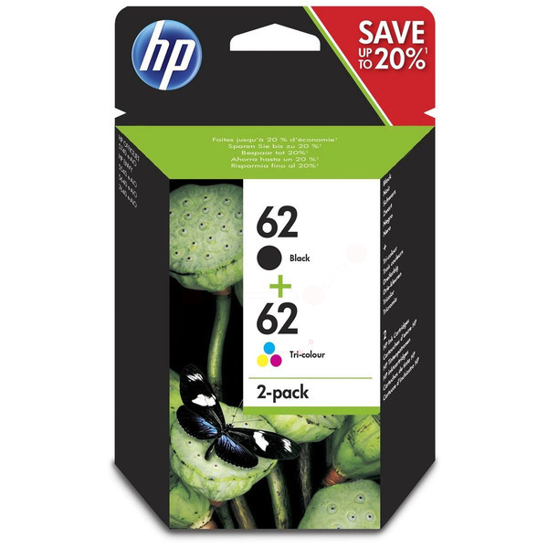 N9J71AE301 // 62 / original HP Druckkopfpatrone Multipack / N9J71AE301