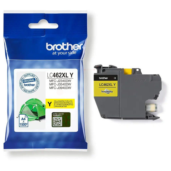 LC462XLY / gelb / original Brother Tintenpatrone g / LC462XLY / 1500 S.