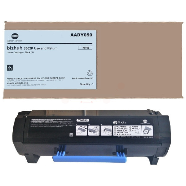 AADY050 // TNP55 / schwarz / original KONICAMIN Toner schwarz / AADY050 / 15000 S.