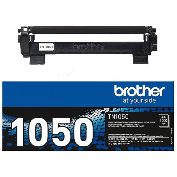 TN1050 / schwarz / original BROTHER Toner schwarz / TN1050 / 1000 S.