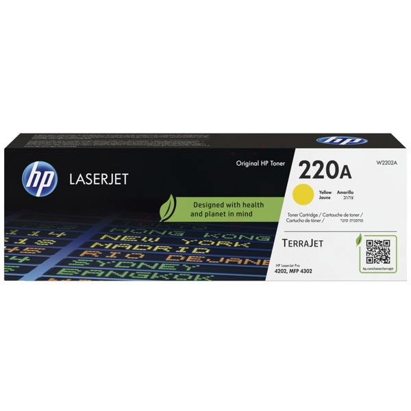 W2202A // 220A / gelb / original HP Toner gelb / W2202A / 1800 S.