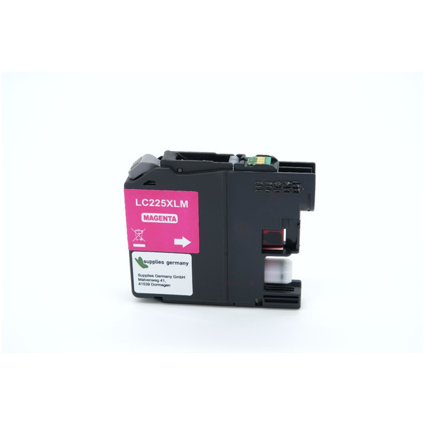 BULK LC225XLM Alternativ Tinte Magenta für Brother / LC225XLM / 11ml