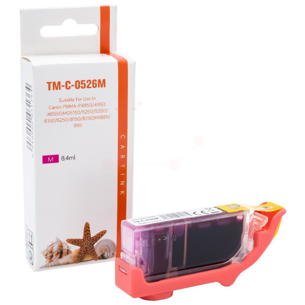 CLI526M Alternativ Seestern Tinte Magenta für / 4542B001 / 8,4ml / mit Chip 