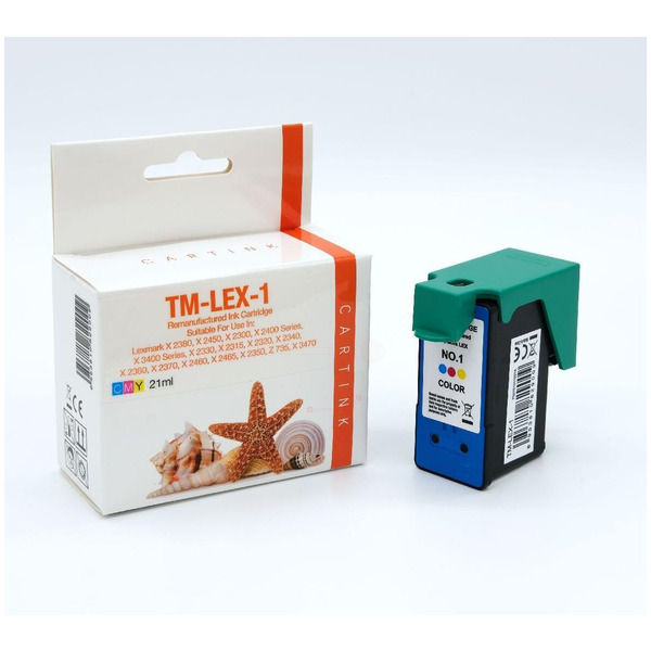 REFLEX1 Refill Tinte Color für Lexmark / 18CX781 / 21ml 