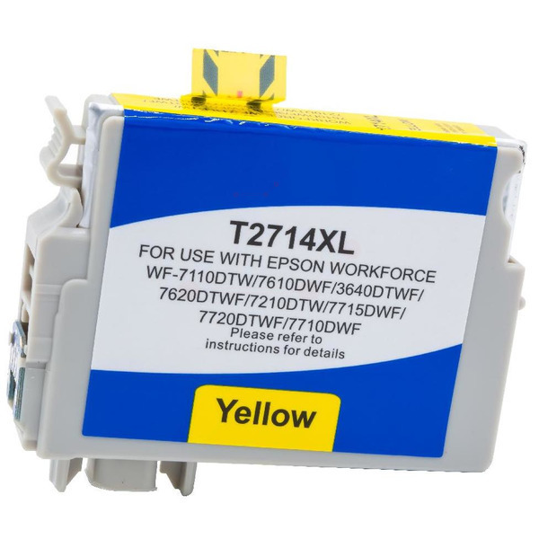 BULK T2714XL Alternativ Tinte Yellow für Epson / C13T27144010 / 14,6ml