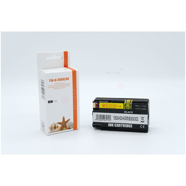 REF950BKXL Refill Tinte Black für HP / CN045AE / 73ml