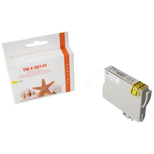 T0614 Alternativ Seestern Tinte Yellow für Epso / C13T06144010 / 10,2ml