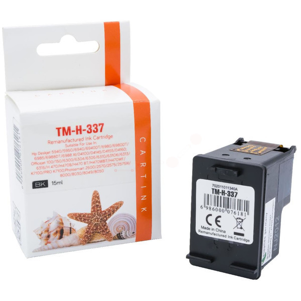 REF337 Refill Tinte Black für HP / C9364EE / 20ml 
