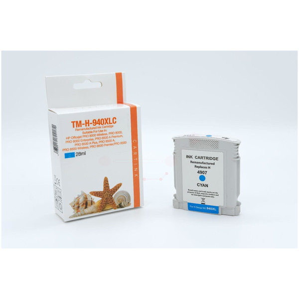 REF940CXL Refill Tinte Cyan für HP / C4907AE / 28ml 