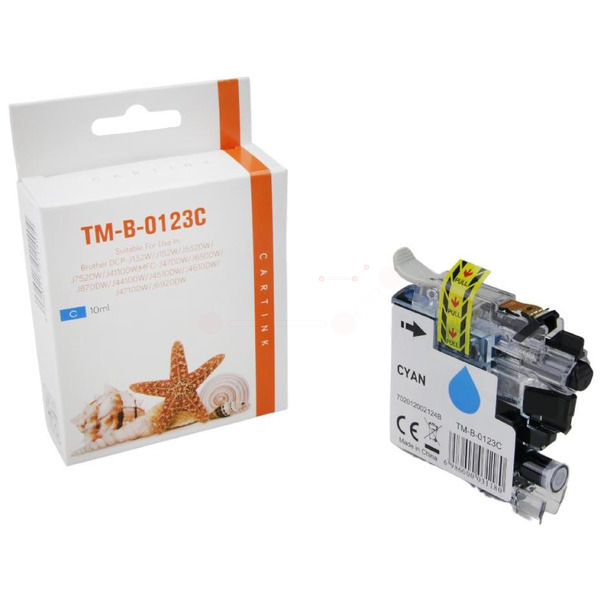 LC121/123C Alternativ Seestern Tinte Cyan f / LC123C / 10ml