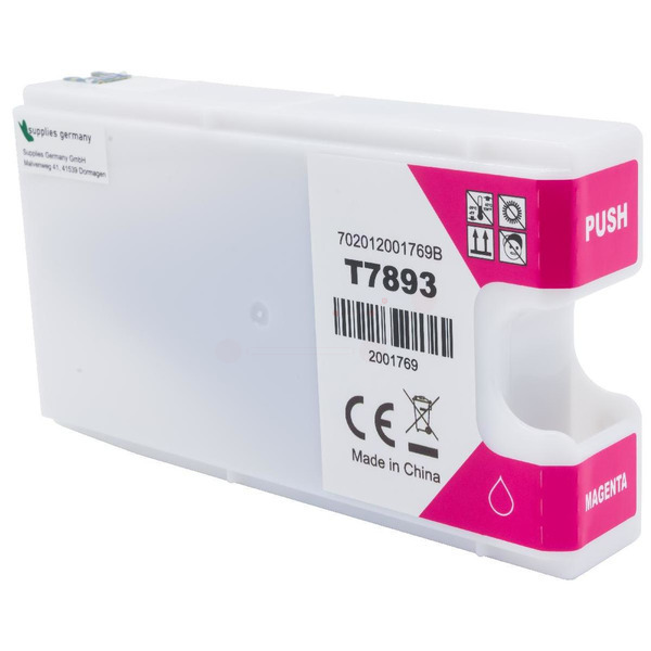 BULK T7893 Alternativ Tinte Magenta für Epson / C13T789340 / 35ml