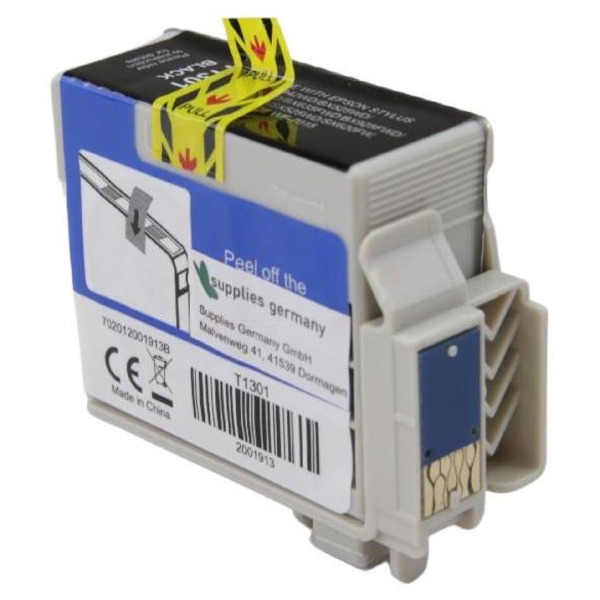 BULK T1301 Alternativ Tinte Black für Epson / C13T13014010 / 33ml