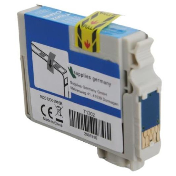 BULK T1302 Alternativ Tinte Cyan für Epson / C13T13024020 / 14ml
