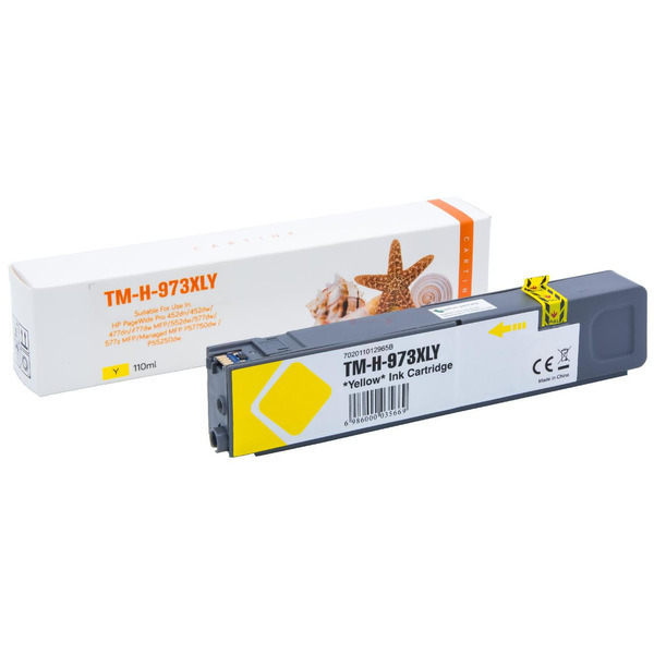 REF973XLY Refill Tinte Yellow für HP / F6T83AE / 110ml / 7.000 Seiten 