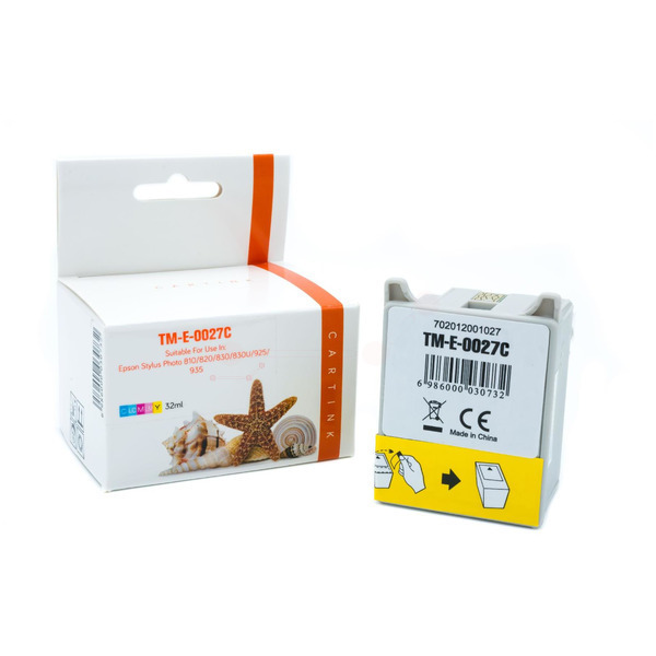 T027 Alternativ Seestern Tinte Color für Epson / C13T02740310 / 32ml 