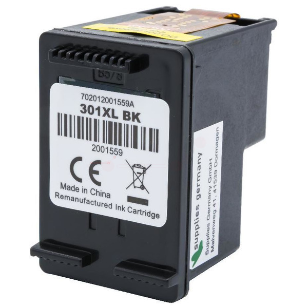 BULK 301BKXL Alternativ Tinte Black für HP / CH563EE / 20ml 