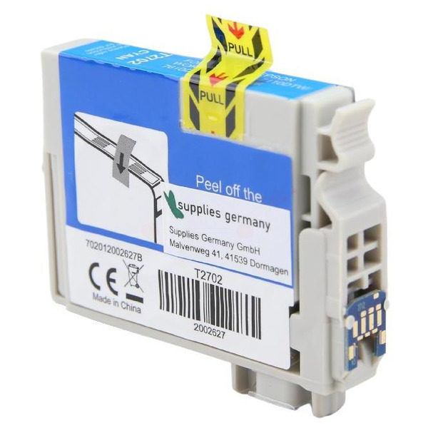 BULK T2702 Alternativ Tinte Cyan für Epson / C13T27024010 / 14ml