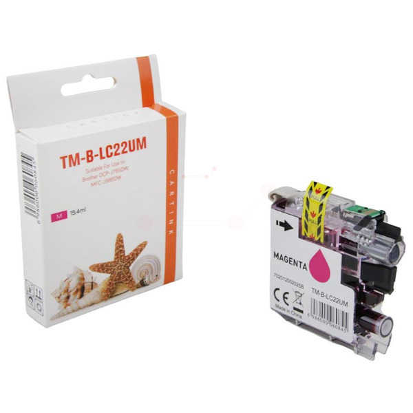 LC22UM Alternativ Seestern Tinte Magenta für Br / LC22UM / 15,4ml