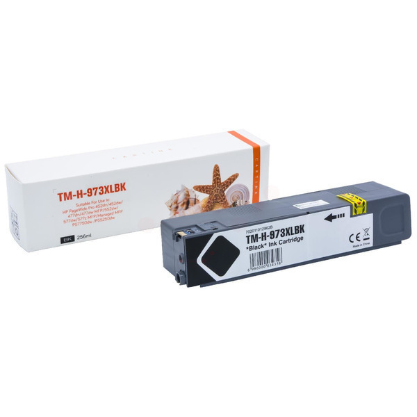 REF973XLBK Refill Tinte Black für HP / L0S07AE / 240ml / 10.000 Seiten 