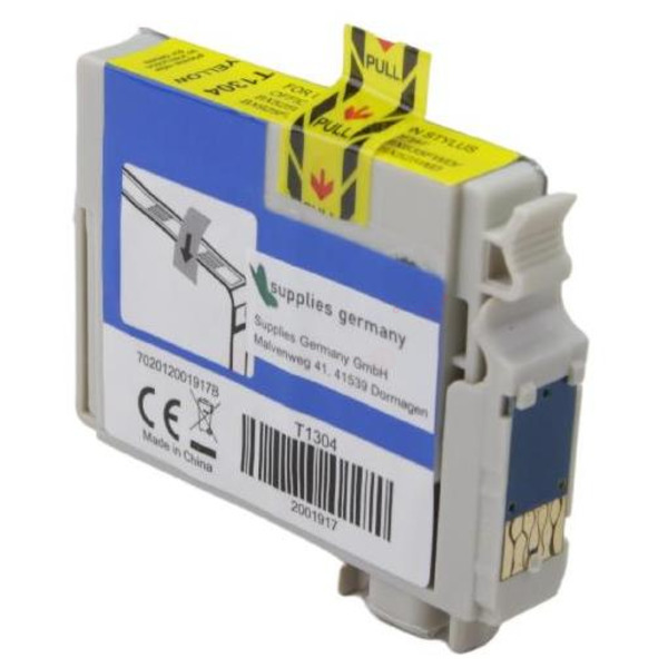 BULK T1304 Alternativ Tinte Yellow für Epson / C13T13044020 / 14ml