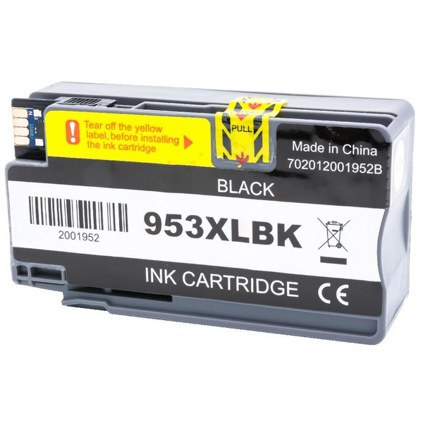 BULK 953XLBK Alternativ Tinte Black für HP / L0S70AE / 58ml 