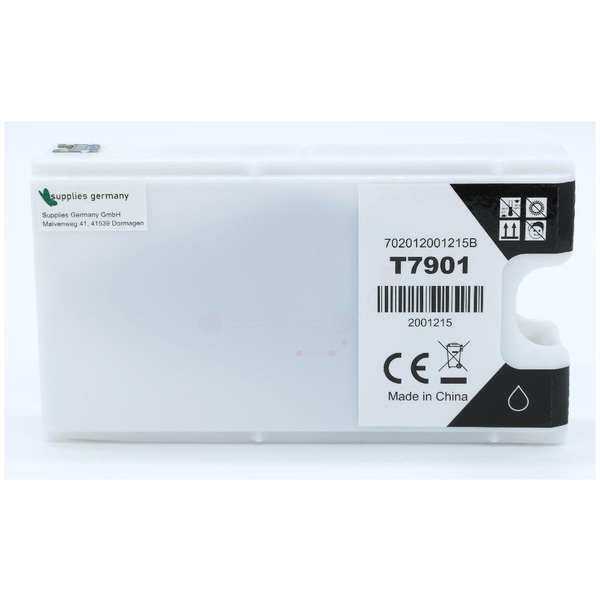 BULK T7901 Alternativ Tinte Black für Epson  / C13T79014010 / 50ml