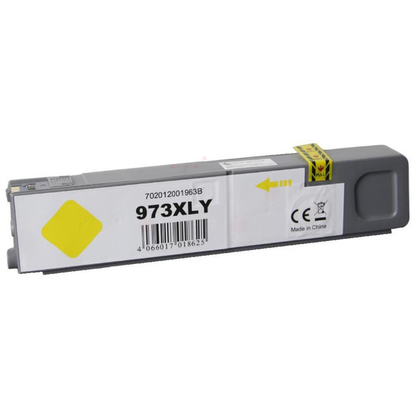 BULK 973XLY Alternativ Tinte Yellow für HP / F6T83AE / 120ml 