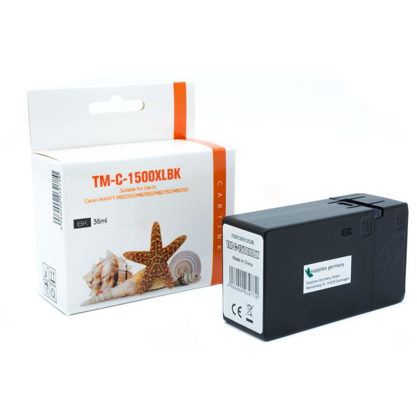 PGI1500BKXL Alternativ Seestern Tinte Black für / 9182B001 / 36ml 