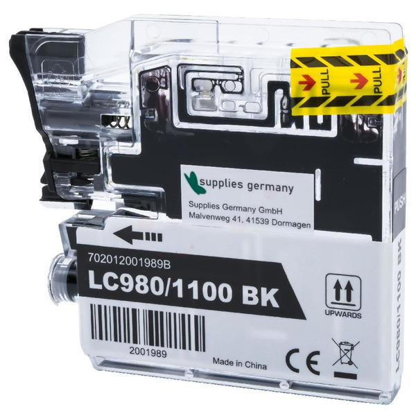 BULK LC980/1100BK Alternativ Tinte Black für Broth / LC980BK / 20ml