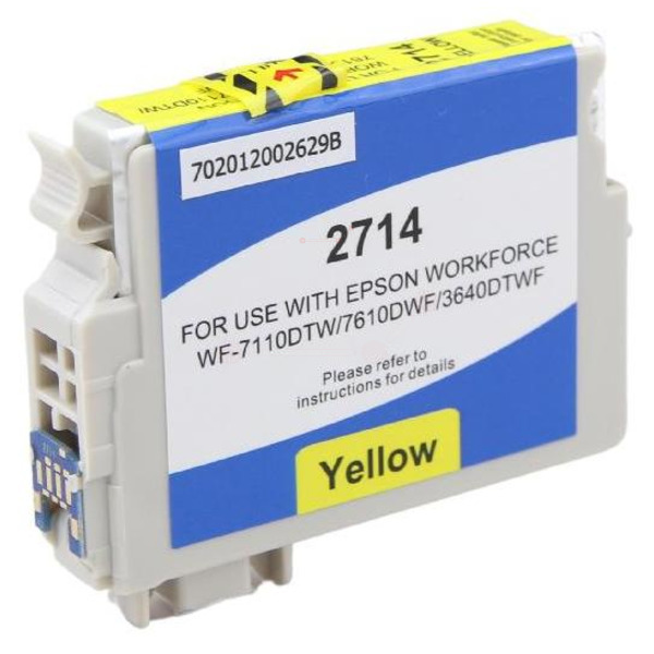BULK T2704 Alternativ Tinte Yellow für Epson / C13T27044010 / 14ml