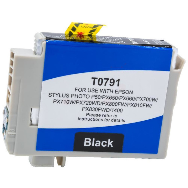 BULK T0791 Alternativ Tinte Black für Epson / C13T07914010 / 11ml