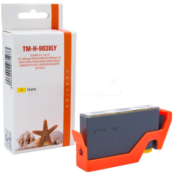 REF903XLY Refill Tinte Yellow für HP / T6M11AE / 14,2ml 