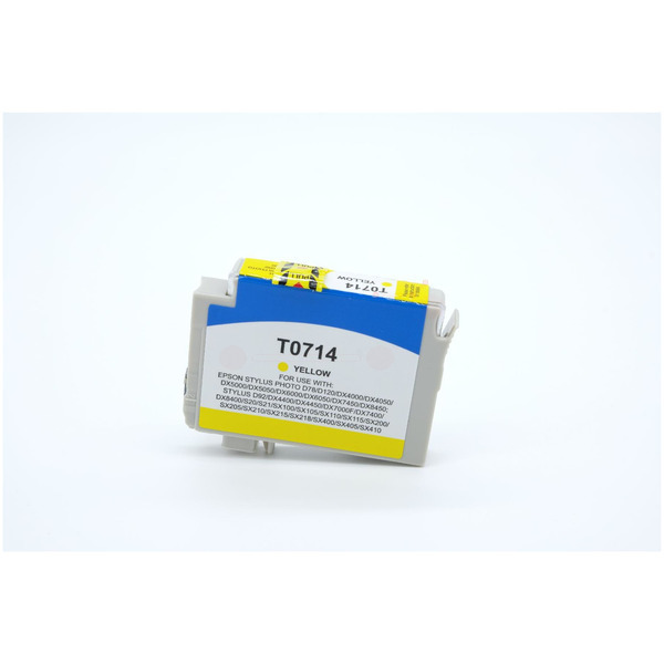 BULK T0714 Alternativ Tinte Yellow für Epson / C13T07144010 / 13ml