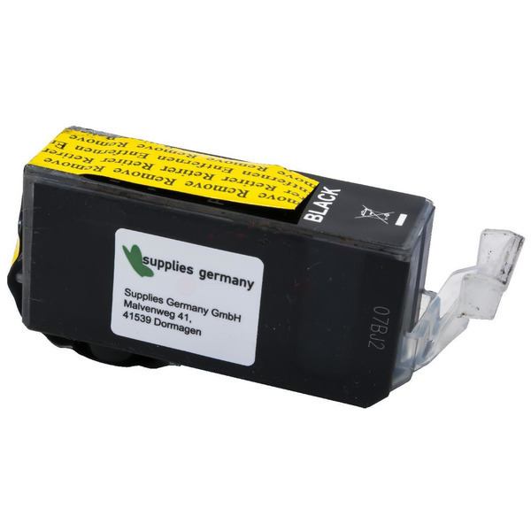 BULK PGI520BK Alternativ Tinte Black für Canon / 2932B001 / 21ml / mit Chip